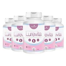 Kit 5x Lurevita Original Fórmula Exclusiva 300 Cápsulas Kit 5x Lurevita Original Fórmula Exclusiva 300 Cápsulas