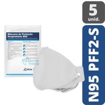 Kit 5x Máscara Descartável PFF2(S)