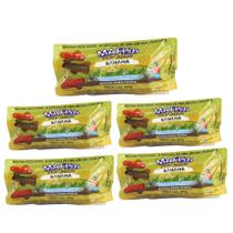 Kit 5x Massa Pronta Para Pesca 200g Banana - Mafish