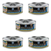 Kit 5x Matisse Cat Wet Mousse Bacalhau 85g Kit 5x Matisse Cat Wet Mousse Bacalhau 85g