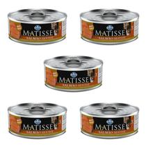 Kit 5x Matisse Cat Wet Mousse Salmão 85g Kit 5x Matisse Cat Wet Mousse Salmão 85g