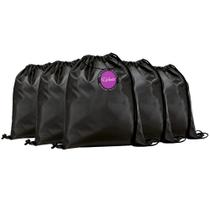 Kit 5x Mochila tipo Saco Gym Sack em Nylon Dinky TopGet