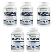 Kit 5x Neurofan Nootropic 5x60 cápsulas Flora Nativa