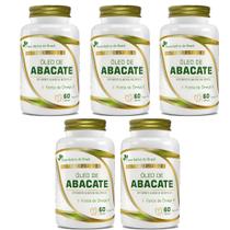 Kit 5x Óleo de Abacate 5x60 cápsulas Flora Nativa do Brasil Sabor:Sem sabor Kit 5x Óleo de Abacate 5x60 cápsulas Flora Nativa do Brasil Sabor:Sem sabor