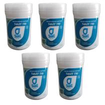 Kit 5x Pastilha Tablet Tricloro Orgânico aditivado 1kg Saull