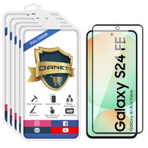Kit 5x Película De Vidro 3d Para Galaxy S24 Fe Full Cover