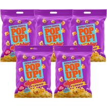 Kit 5x Pipoca Pronta Salgada Pop Up Cheddar Extreme 30g Kit 5x Pipoca Pronta Salgada Pop Up Cheddar Extreme 30g