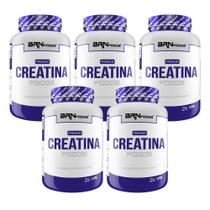 Kit 5X Premium Creatina 100G - Brn Foods