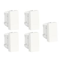 Kit 5x Pulsador Campainha Branco Orion Schneider S70110604