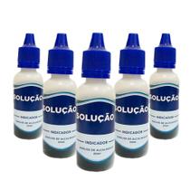 Kit 5x Reagente Medição Teste Alcanalidade de Piscina - Indicador