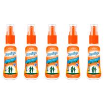 Kit 5x Repelente de Insetos Repellere Spray Eficaz Contra Mosquitos da Dengue 105ml Myhealth