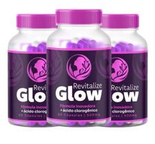 kit 5x Revitalize Glow Original 300 Cáps Loja Oficial envio Hoje Original