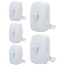 Kit 5x Sensor de Presença Microcontrolado Multifunções Com Fotocéula Uso Interno Qualitronix Original