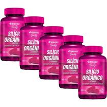 Kit 5X Silício Orgânico + Vitaminas - 60 Cápsulas - Herbamed Kit 5X Silício Orgânico + Vitaminas - 60 Cápsulas - Herbamed