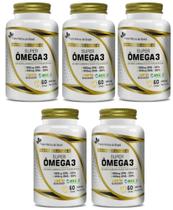 Kit 5x Super Ômega 3 (3-meg) (60 softcaps) - Flora Nativa Kit 5x Super Ômega 3 (3-meg) (60 softcaps) - Flora Nativa