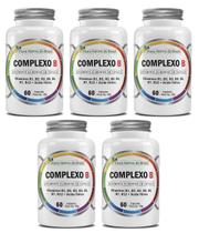 Kit 5x Suplemento Alimentar Complexo B 60 cápsulas Flora Nativa Kit 5x Suplemento Alimentar Complexo B 60 cápsulas Flora Nativa
