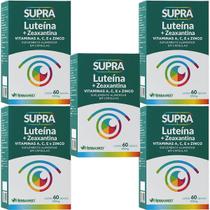 Kit 5X Supra Luteina + Zeaxantina - 500mg 60 Cápsulas - Herbamed Kit 5X Supra Luteina + Zeaxantina - 500mg 60 Cápsulas - Herbamed