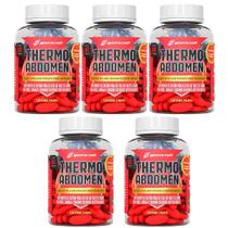 Kit 5X Thermo Abdomen - 60 Tabletes - BodyAction