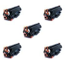 Kit 5x Toner 100% Compatível Novo Cb435a Cb436a Ce285 P1102 P1005 P1505 P1006 I 2K *ENVIO IMEDIATO*