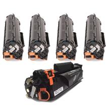 kit 5x Toner Compatível 100% Novo 435a 436a 285a 278a Universal