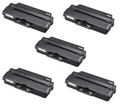 Kit 5x Toner Compatível MLT-D103L D103L Novo SCX4729 ML2955 SCX4728 PREMIUM 2.500 Impressões