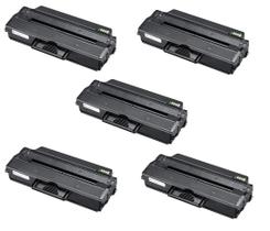Kit 5x Toner Compatível MLT-D103L D103L Novo SCX4729 ML2955 SCX4728 PREMIUM 2.500 Impressões