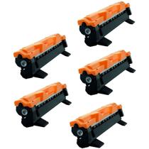 Kit 5x Toner TN1000 TN1060 Substituição Para DCP-1617nw 1512r HL1212 HL1210w HL1212w Preto / 1.000