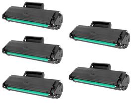 KIT 5x Toners Compatíveis MLT-D104S D104S Novos ML1665 ML1660 ML1860 SCX3200 SCX3217 PREMIUM 1.500 Impressões