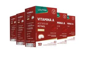 Kit 5x Vitamina A 8000UI (60 cápsulas) - Lauton Kit 5x Vitamina A 8000UI (60 cápsulas) - Lauton