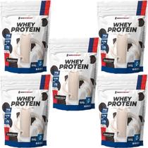 Kit 5X Whey Protein - 900g Refil Cookies - NewNutrition Kit 5X Whey Protein - 900g Refil Cookies - NewNutrition