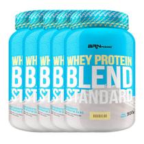 KIT 5x Whey Protein Blend Standard 900g - BRN Foods