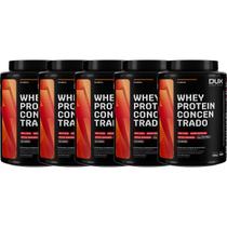 Kit 5X Whey Protein Concentrado - 900g Cookies - Dux Nutrition