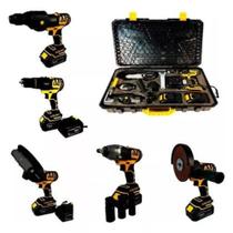 Kit 5x1 Intercambiavél A Bateria 48v Recarregável Brushless
