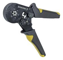 Kit 6-6 alicate crimpar caixa com 1900 terminal ilhós 0.25 a 6mm² bom-3709 - BOMVINK
