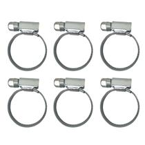 Kit 6 Abraçadeiras Aço Galvanizado 19 X 27 Mm Espessura 9mm Londribor