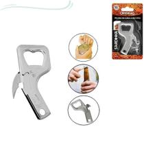 Kit 6 abridores de garrafa/lata sardinha 9cm inox original