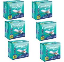 Kit 6 Absorvente Geriátrico Confort Master C/20 Unid Cada Kit 6 Absorvente Geriátrico Confort Master C/20 Unid Cada