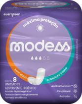 Kit 6 absorventes modess suave sem abas 8un