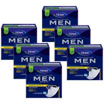 Kit 6 Absorventes Tena MEN Level 2 Medium 10un cada