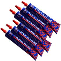 Kit 6 adesivo cola juntas motor diese gasolina orbi 75g