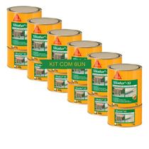 Kit 6 Adesivo Epoxi Sikadur 32 Lata 1KG Sika