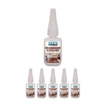 Kit 6 Adesivo Instantâneo Moveleiro 20g Tekbond Kit 6 Adesivo Instantâneo Moveleiro 20g Tekbond