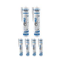 Kit 6 Adesivo Pu40 Fix Branco 280ml Tekbond Kit 6 Adesivo Pu40 Fix Branco 280ml Tekbond