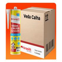Kit 6 Adesivo Selante Veda Cola Pu Calha