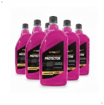 Kit 6 Aditivo Fluido Radiador Concentrado Protector 1 Litro Kit 6 Aditivo Fluido Radiador Concentrado Protector 1 Litro