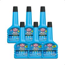 Kit 6 Aditivo STP Fuel Injector Treatment Diesel Limpeza Bicos Injetores Tratamento Combustível Redução Fumaça Melhor Desempenho Motor