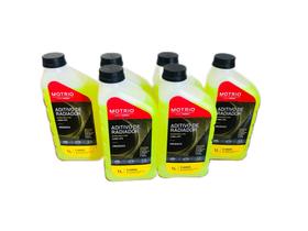 kit 6 Aditivos De Radiador Long Life Renault Motrio Pronto Uso 1 Litro
