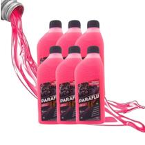 Kit 6 Aditivos Radiador Paraflu Rosa Pronto Uso 1 Litro Kit 6 Aditivos Radiador Paraflu Rosa Pronto Uso 1 Litro