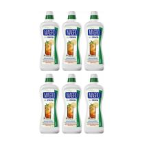 Kit 6 adoçante dietetico com stevia liquido 65ml sem gluten magro