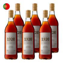 Kit 6 Aguardentes Brandy 1920 CR&F Portugal 1 L